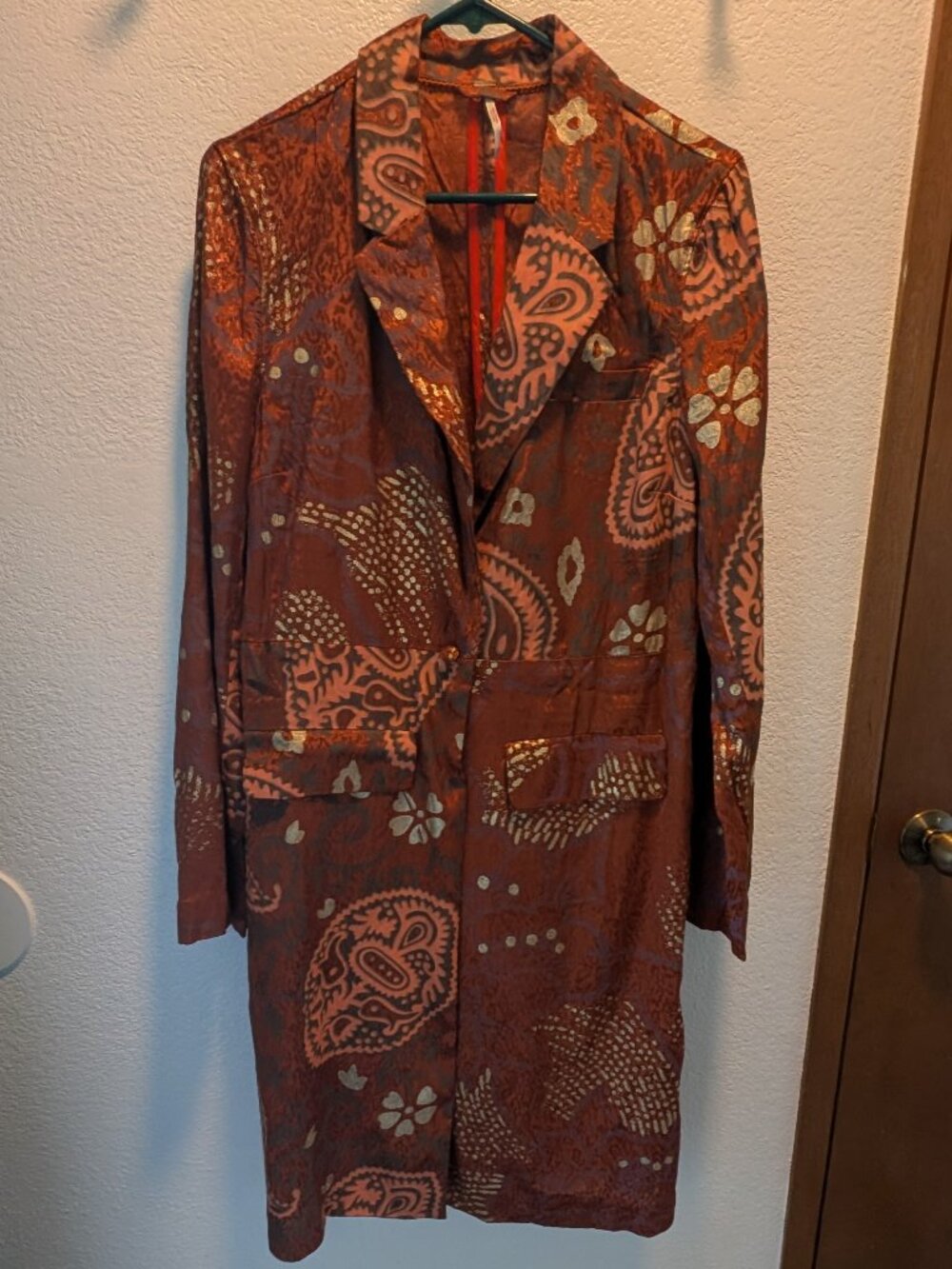 Free People Eye of the Wild Duster Trench Size S